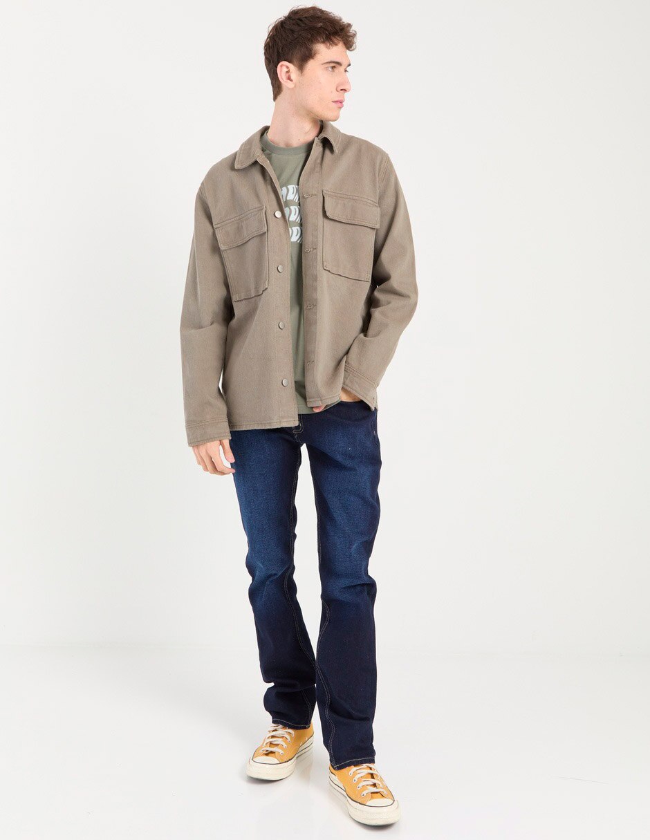 Jeans straight Oggi deslavado para hombre