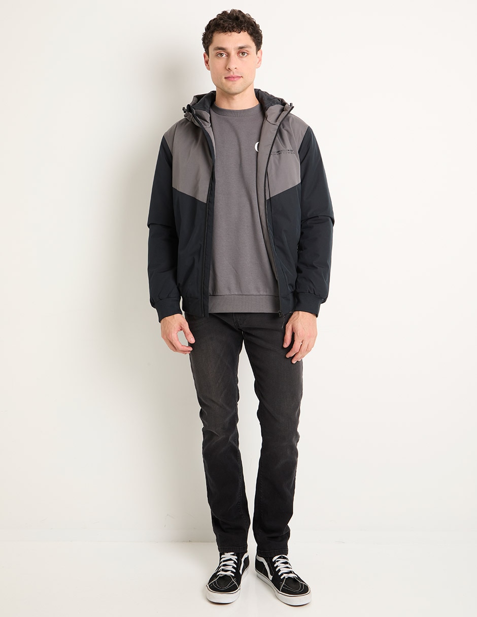 Jeans skinny deslavado para hombre