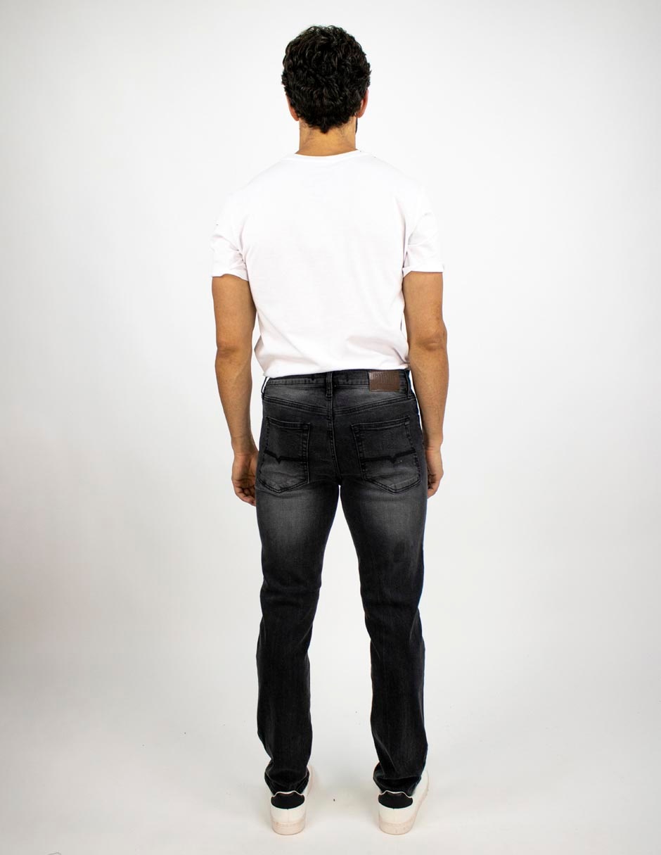 Jeans slim Furor OS lavado obscuro para hombre