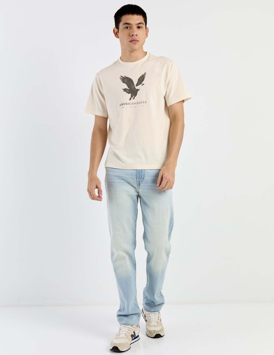 Playera American Eagle cuello redondo para hombre