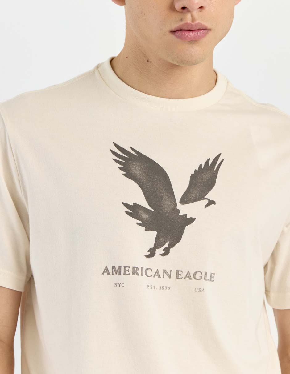 Playera American Eagle cuello redondo para hombre