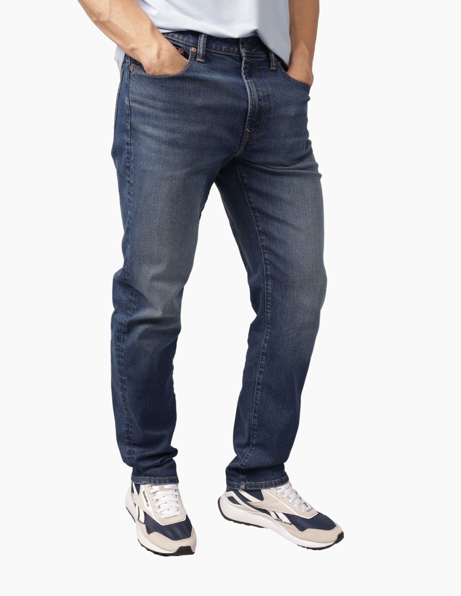 Jeans straight lavado obscuro para hombre Jeans straight lavado obscuro para hombre
