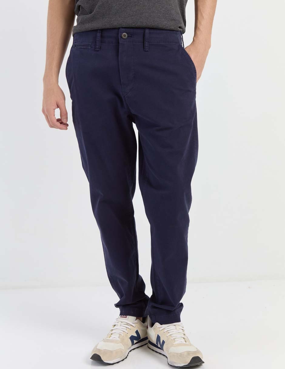 Pantalón slim de algodón para hombre Pantalón slim de algodón para hombre