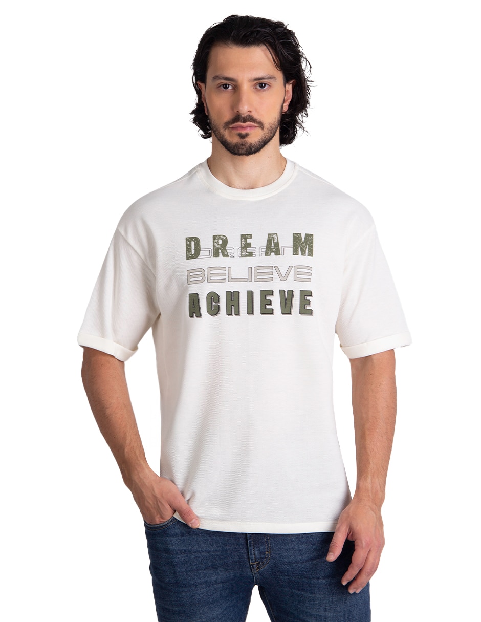 Playera cuello redondo para hombre Playera cuello redondo para hombre