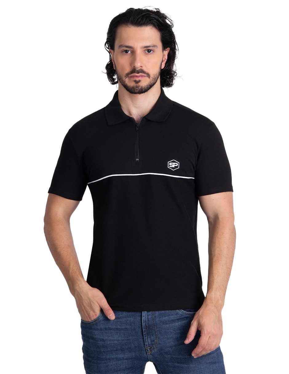 Imagen de producto Playera tipo polo Silver Plate