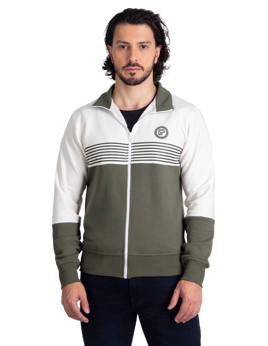 Sudadera cuello con cierre para hombre Sudadera cuello con cierre para hombre