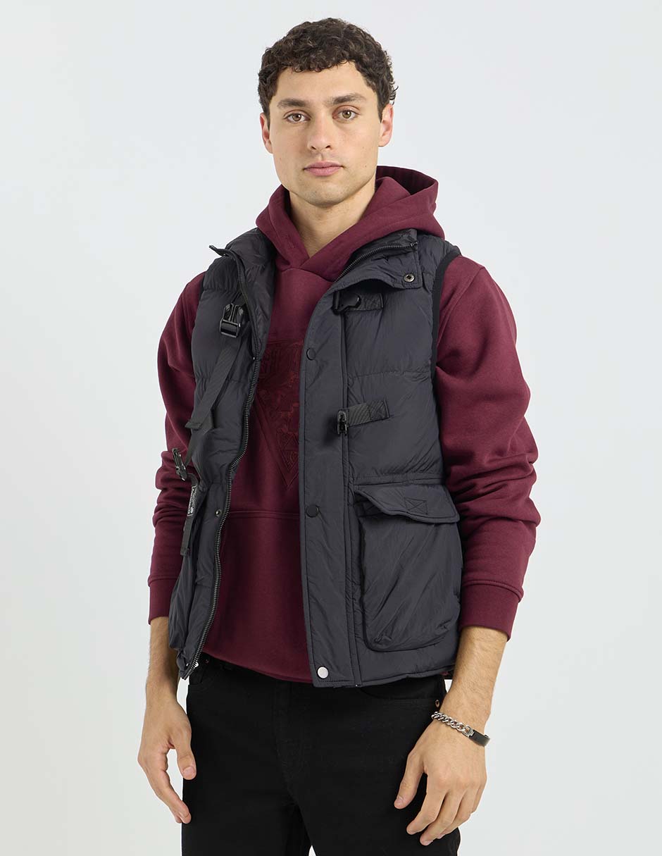 Chaleco con bolsillos para hombre
