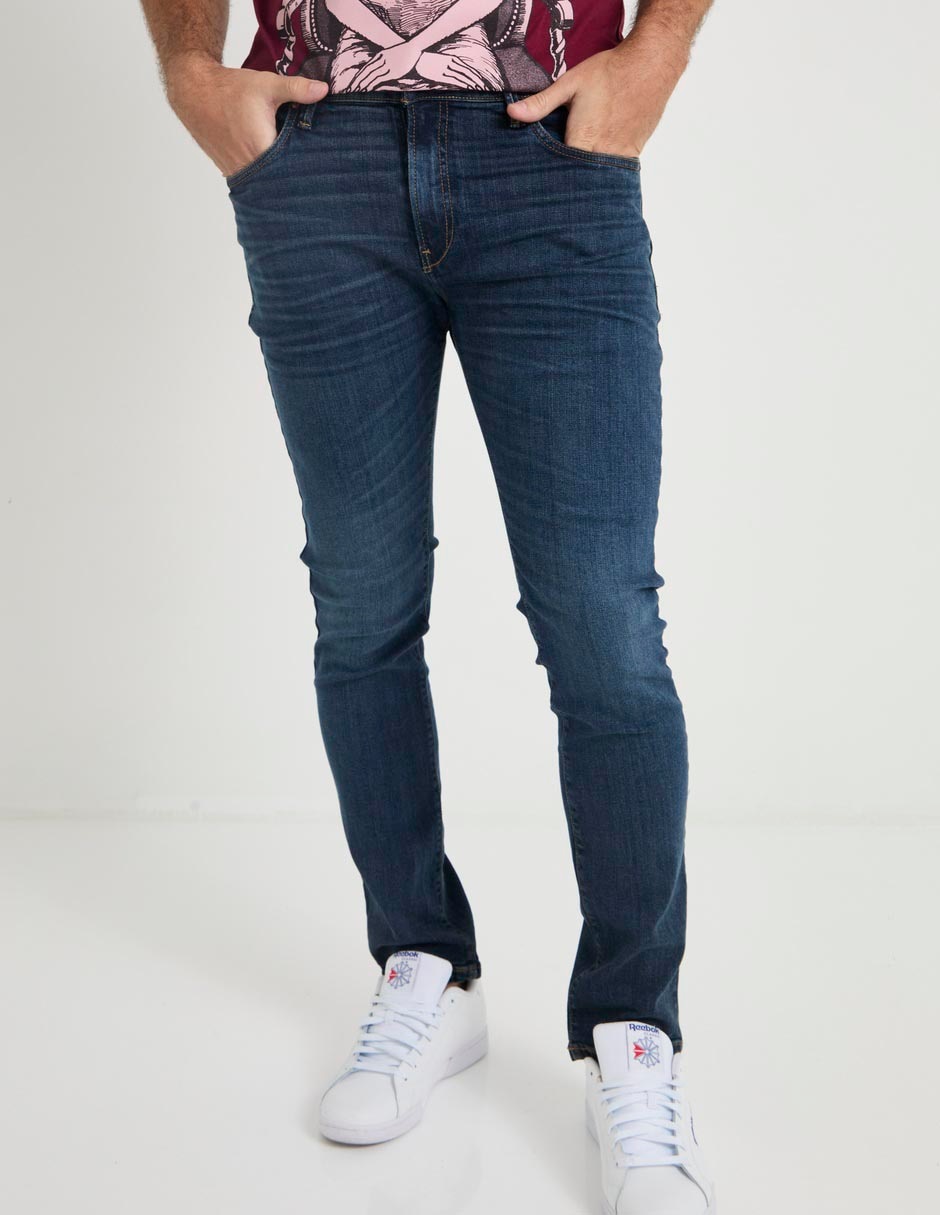 Jeans slim Silver Plate deslavado para hombre