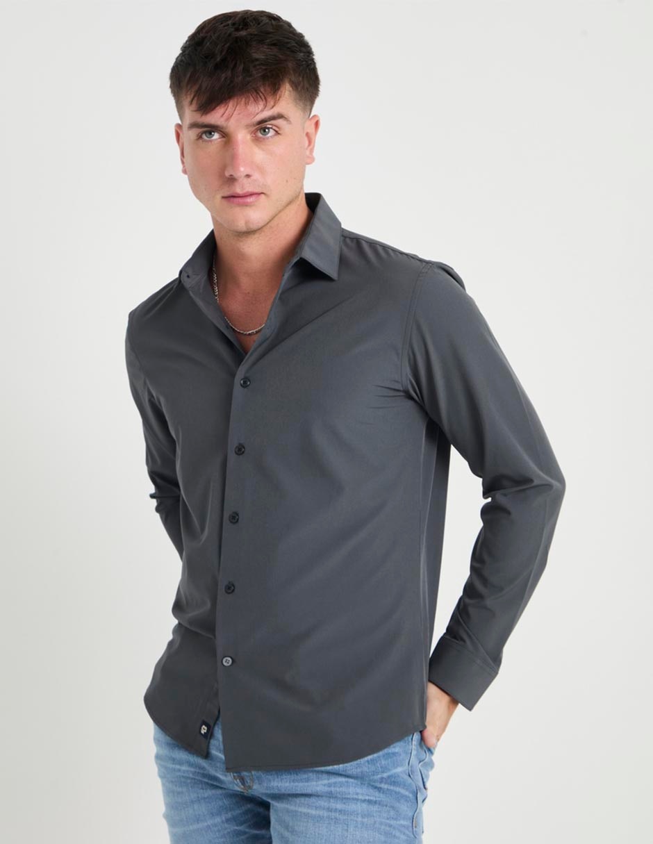 Camisa casual manga larga para hombre Camisa casual manga larga para hombre