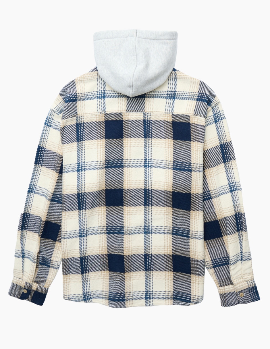 Camisa casual de algodón manga larga para hombre 4