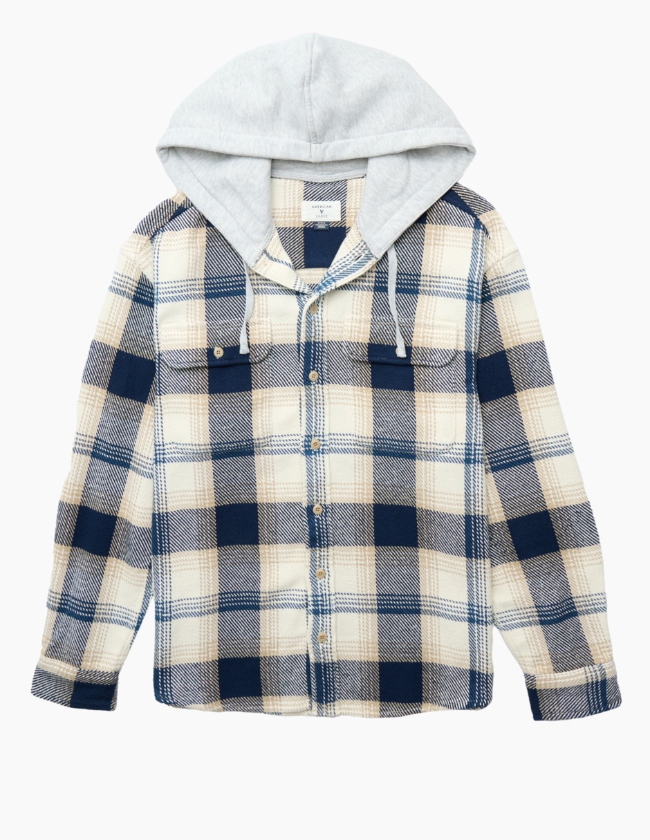 Camisa casual de algodón manga larga para hombre 3