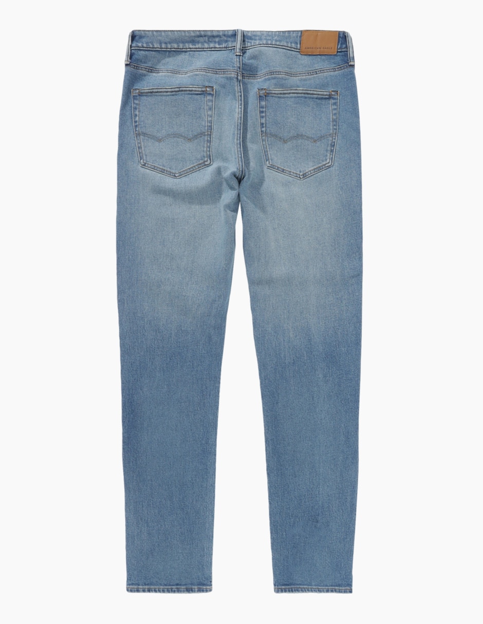 Jeans skinny lavado medio para hombre