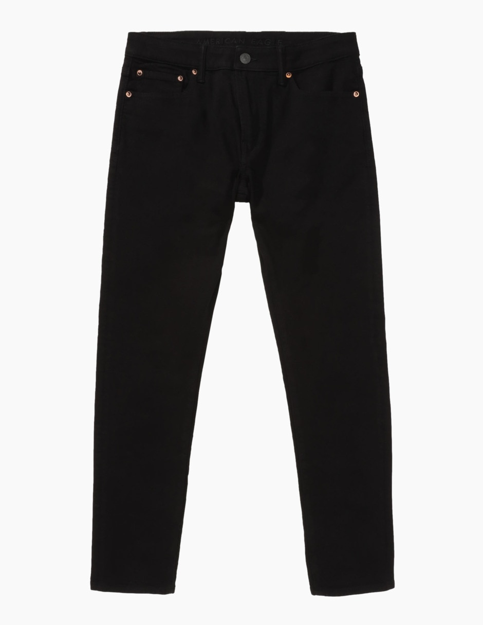 Jeans skinny lavado obscuro para hombre