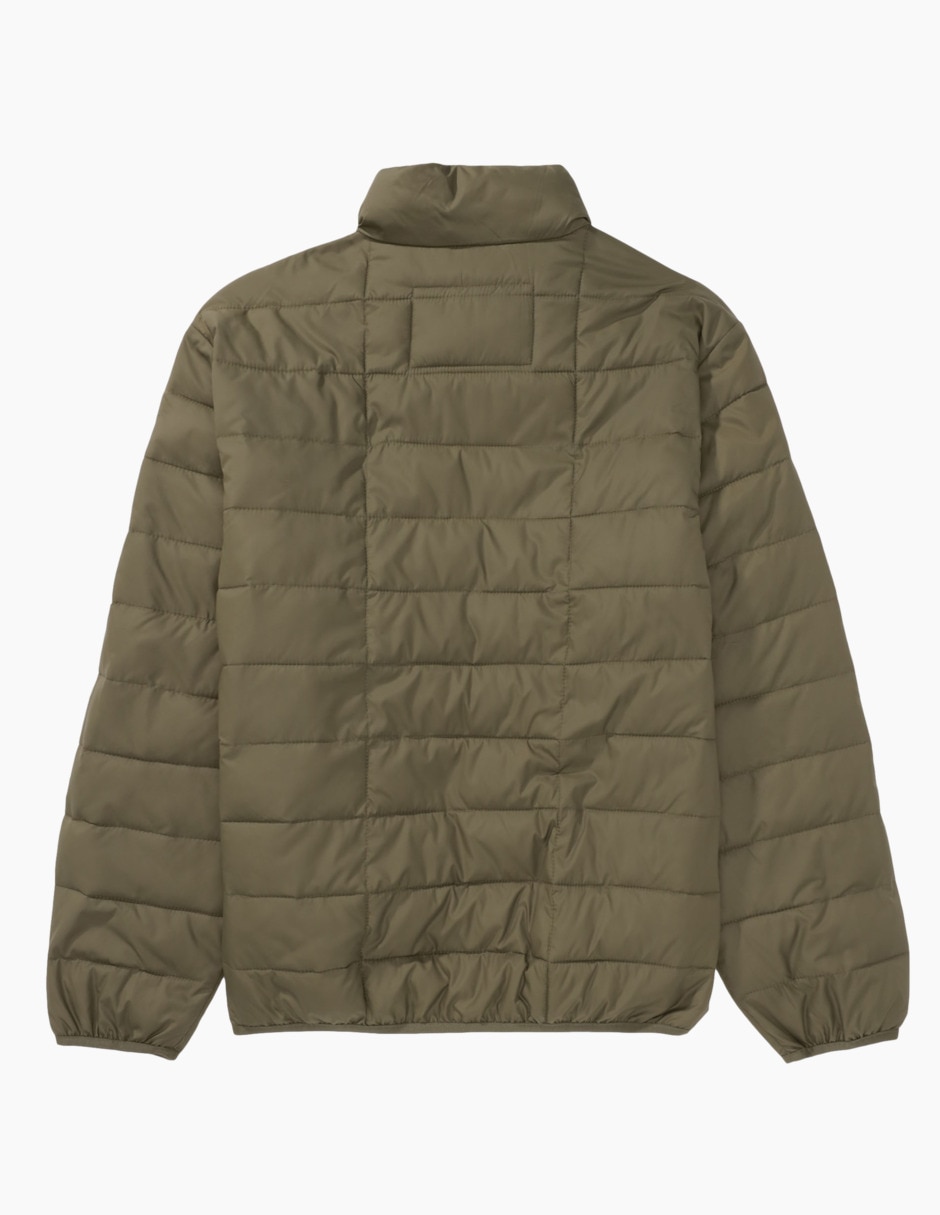 Chamarra acolchada con bolsillos para hombre