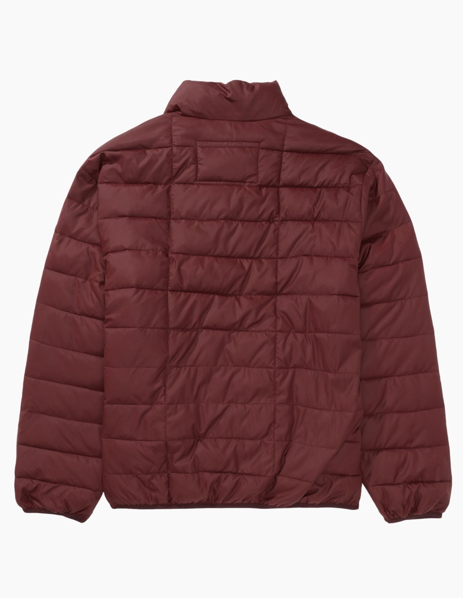 Chamarra acolchada con bolsillos para hombre