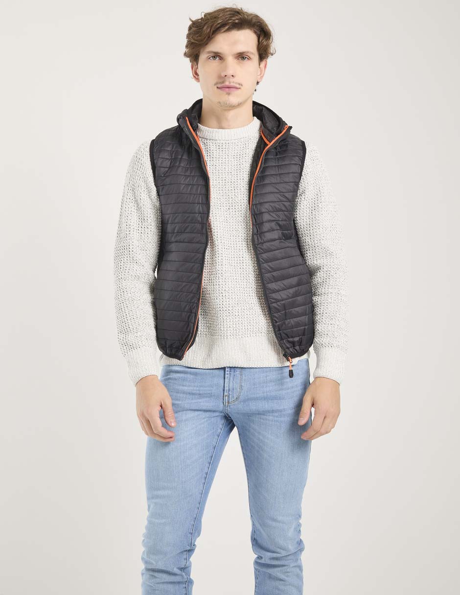 Chaleco capitonado para hombre