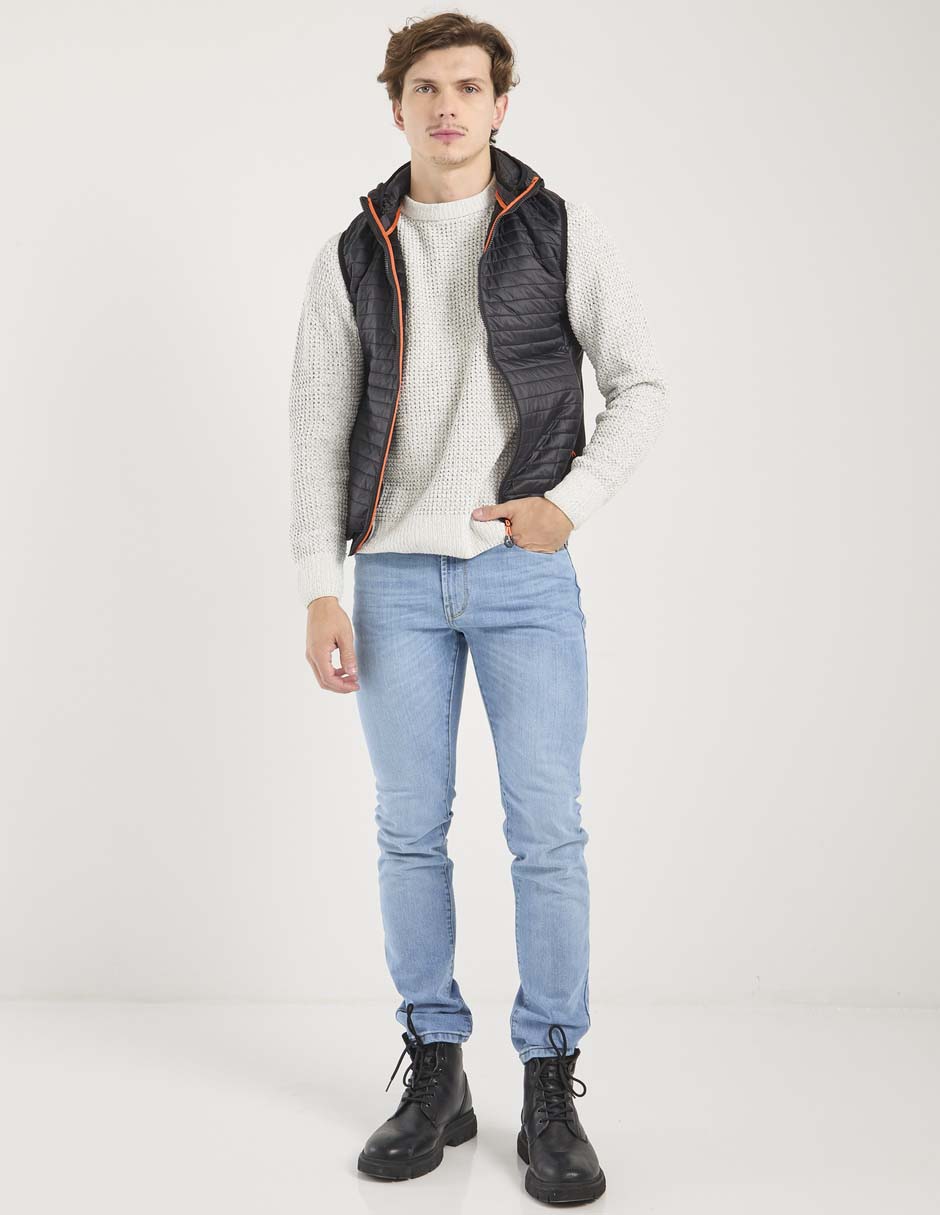 Chaleco capitonado para hombre