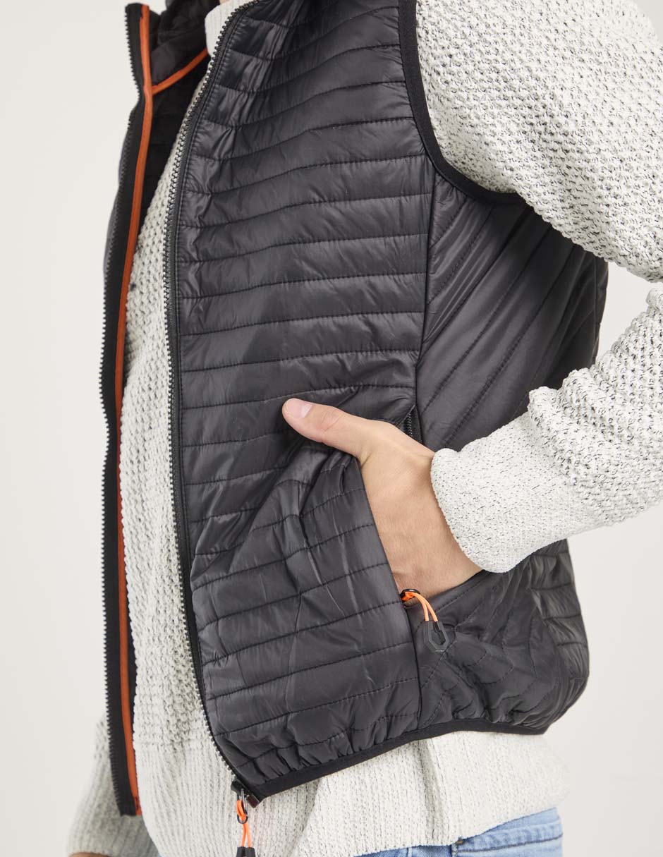 Chaleco capitonado para hombre