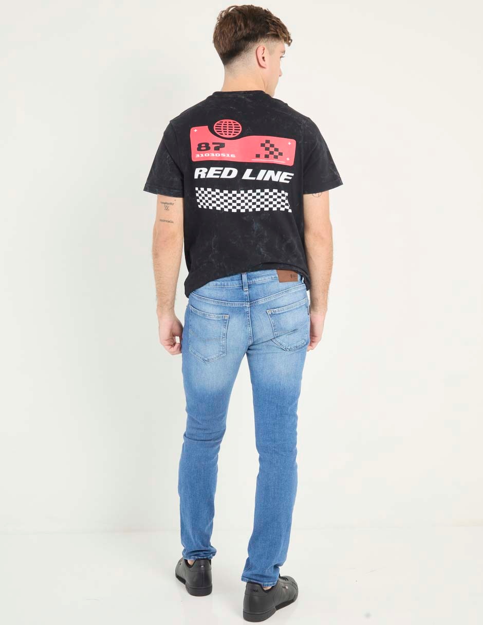 Jeans Slim Oggi para hombre