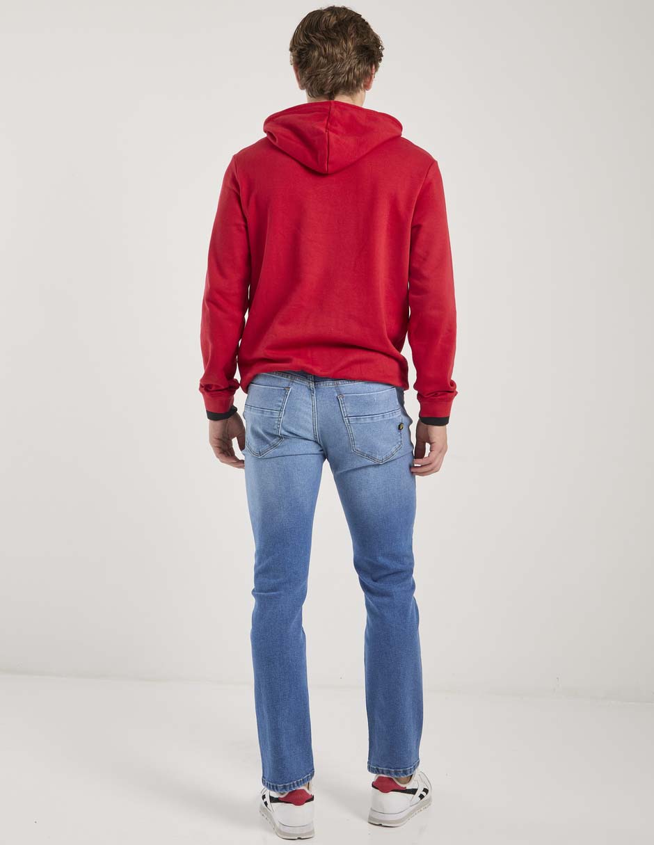 Jeans slim deslavado para hombre 5