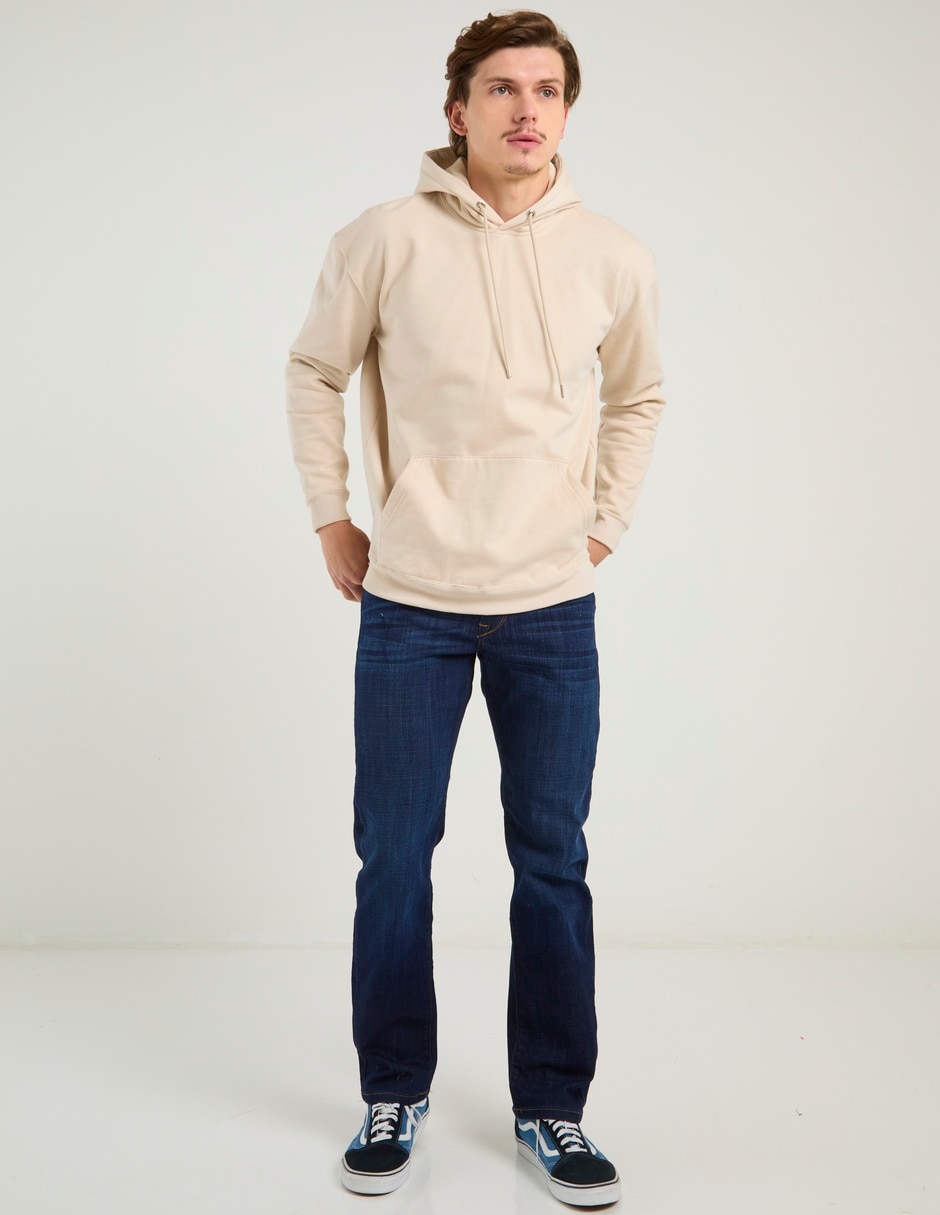 Jeans slim deslavado para hombre 8