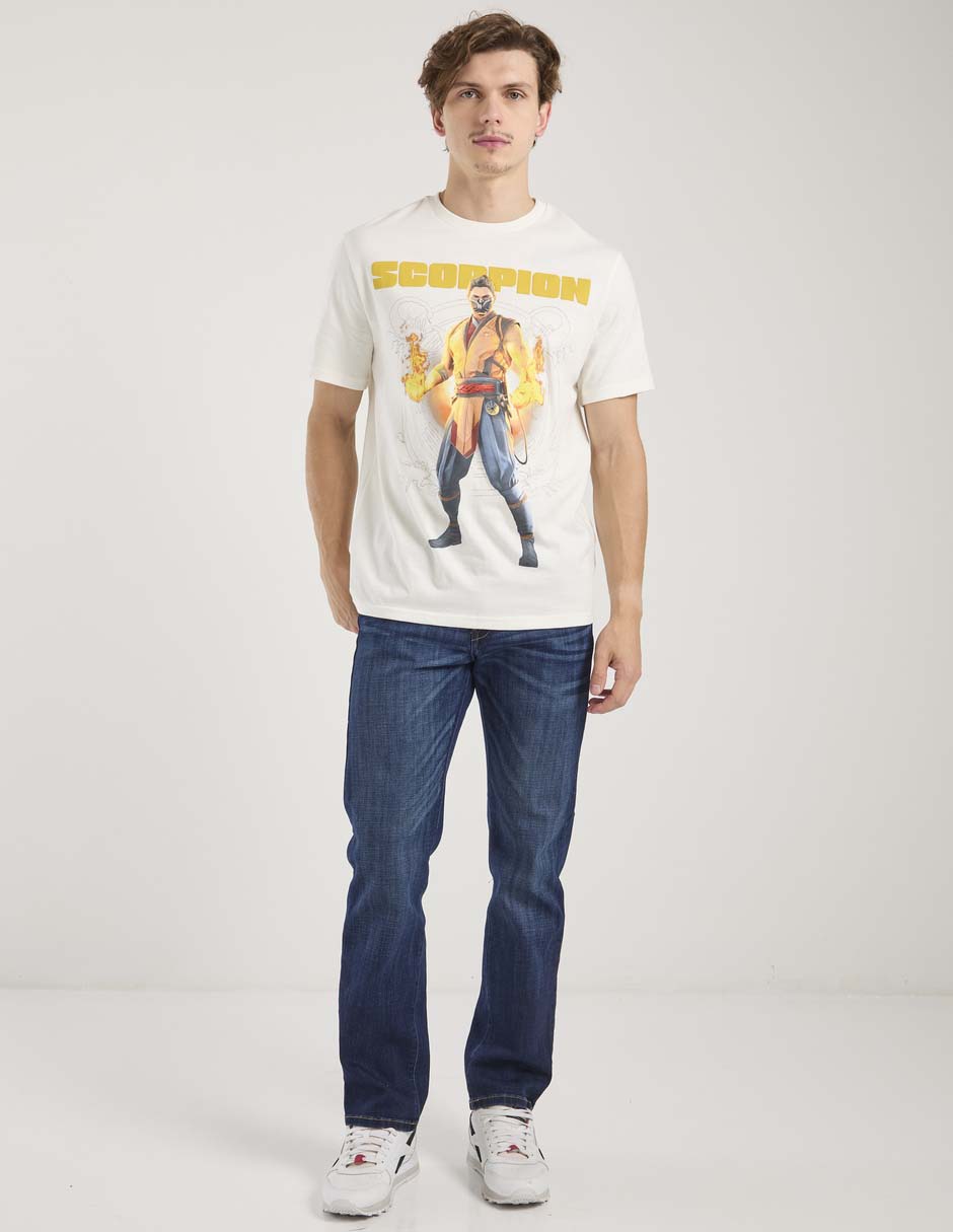 Jeans slim Silver Plate deslavado para hombre