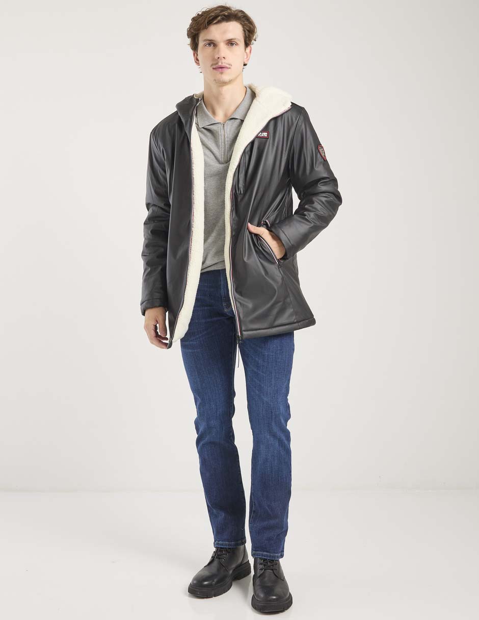 Jeans slim Silver Plate lavado stone wash para hombre