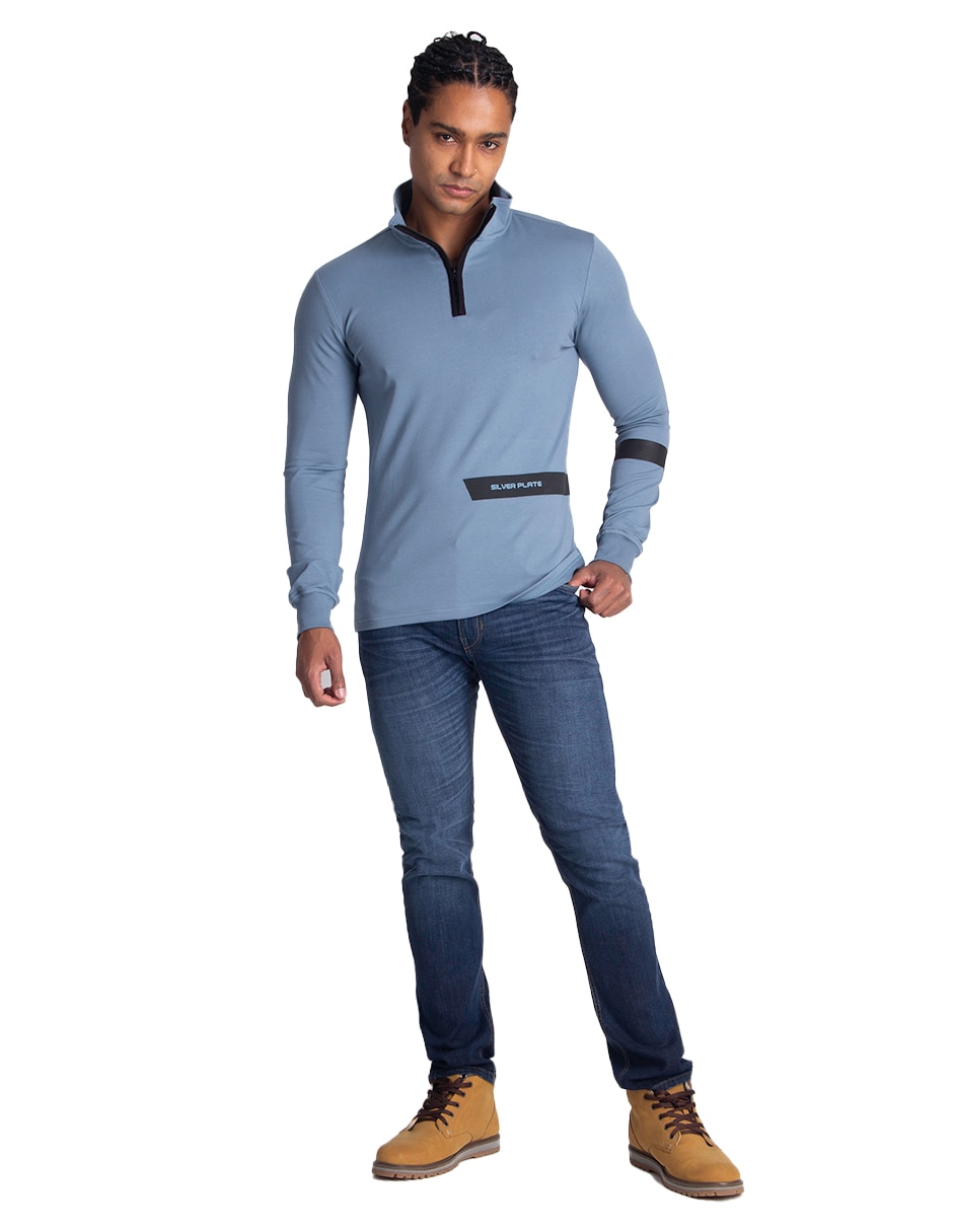 Playera Coleccion cuello alto para hombre 4