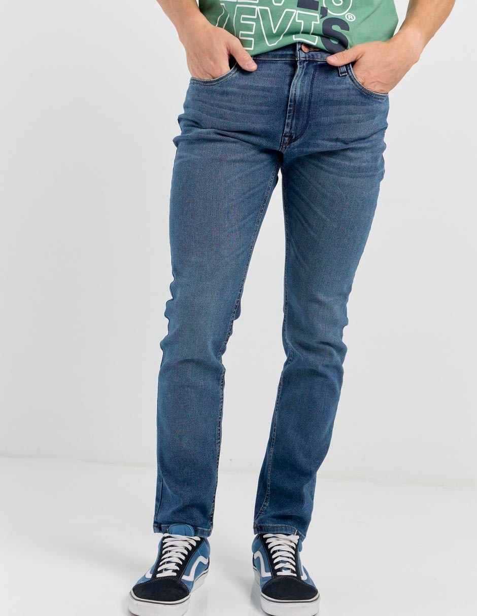 Jeans skinny Silver Plate lavado stone wash para hombre