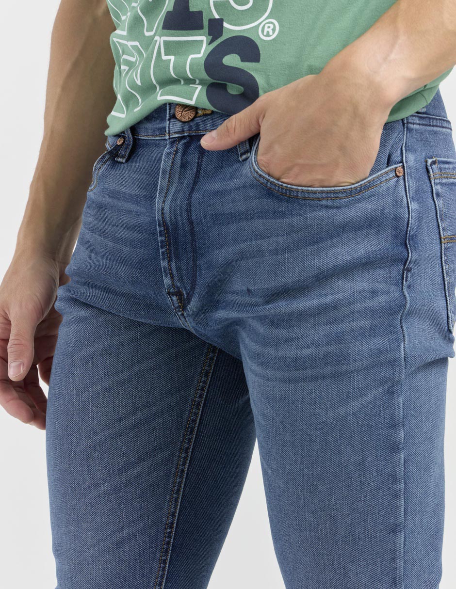 Jeans skinny Silver Plate lavado stone wash para hombre