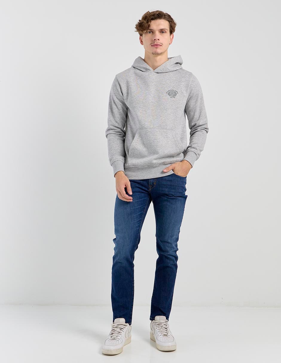 Jeans skinny lavado stone wash para hombre 6