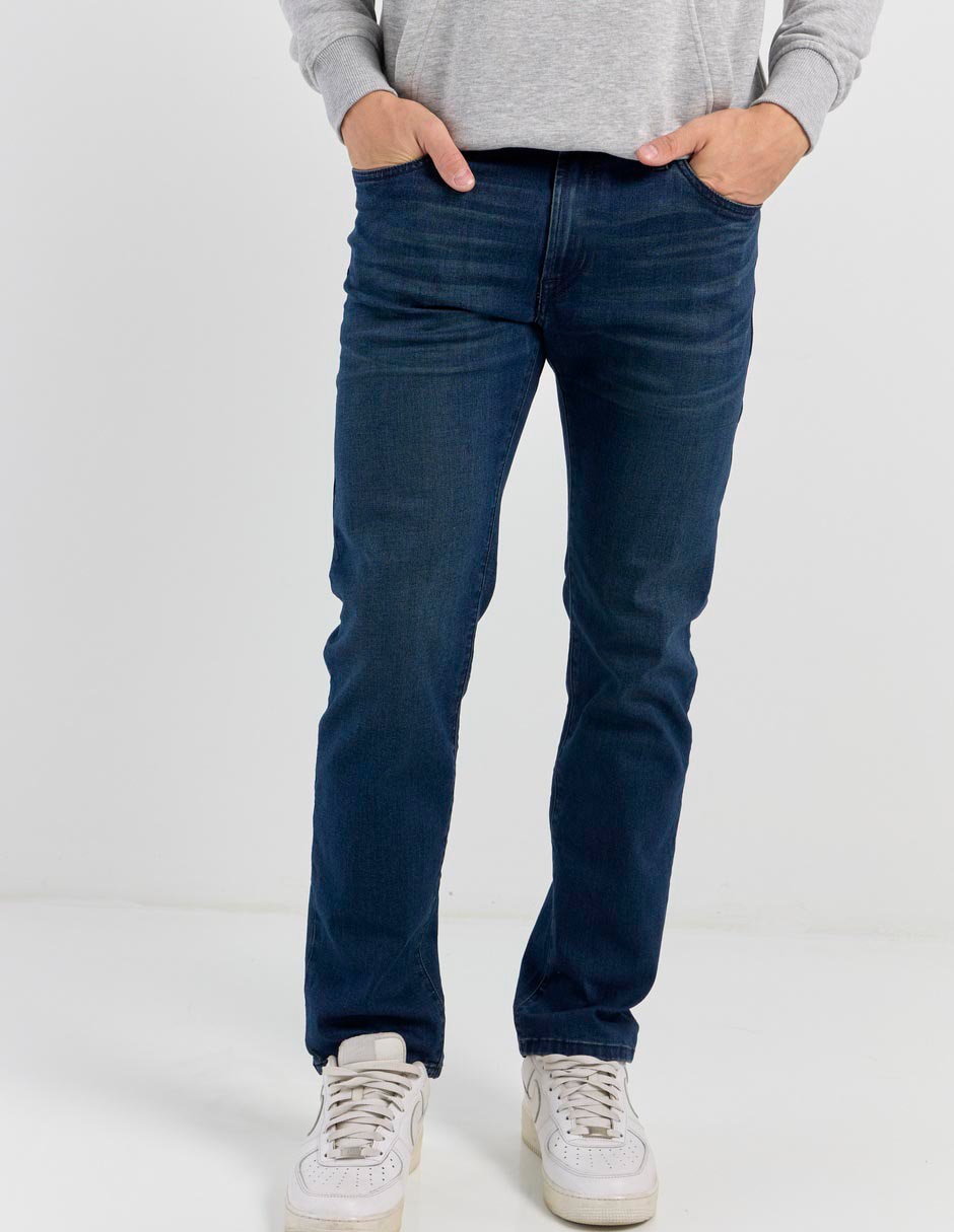 Jeans slim Silver Plate lavado stone wash para hombre