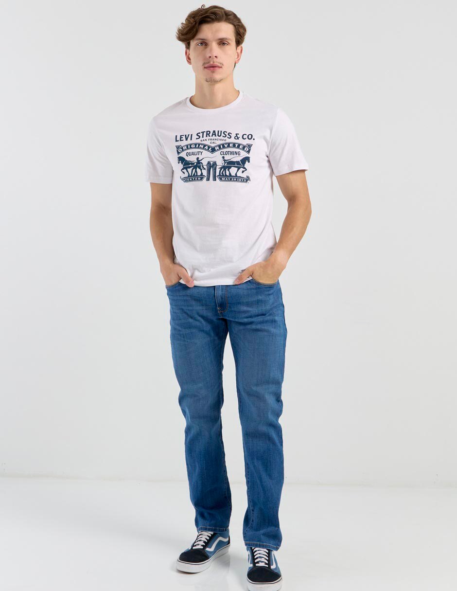 Jeans slim Silver Plate lavado stone wash para hombre