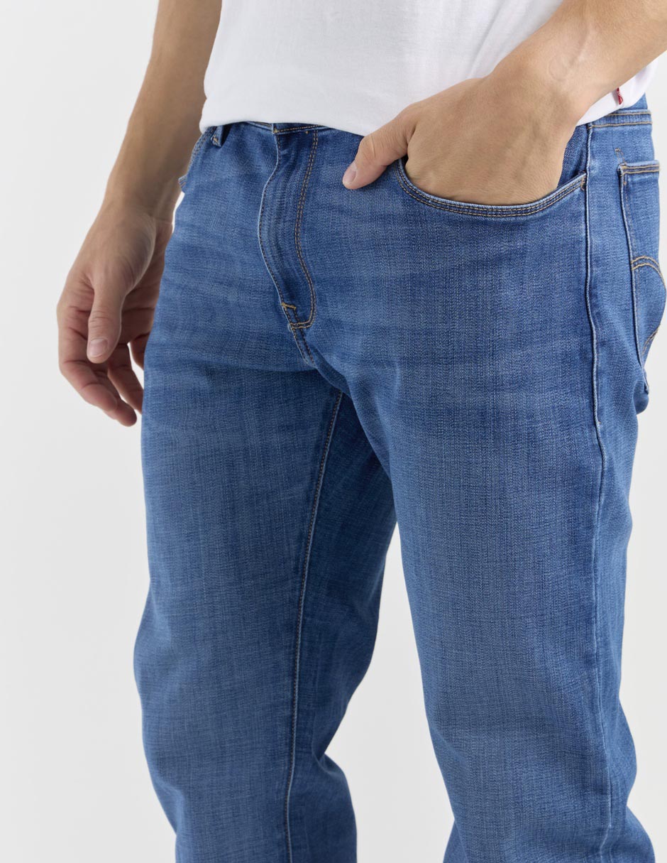 Jeans slim Silver Plate lavado stone wash para hombre