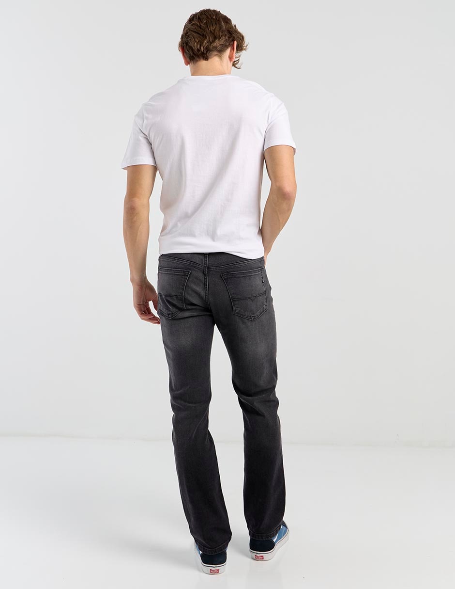 Jeans boot Silver Plate lavado stone wash para hombre