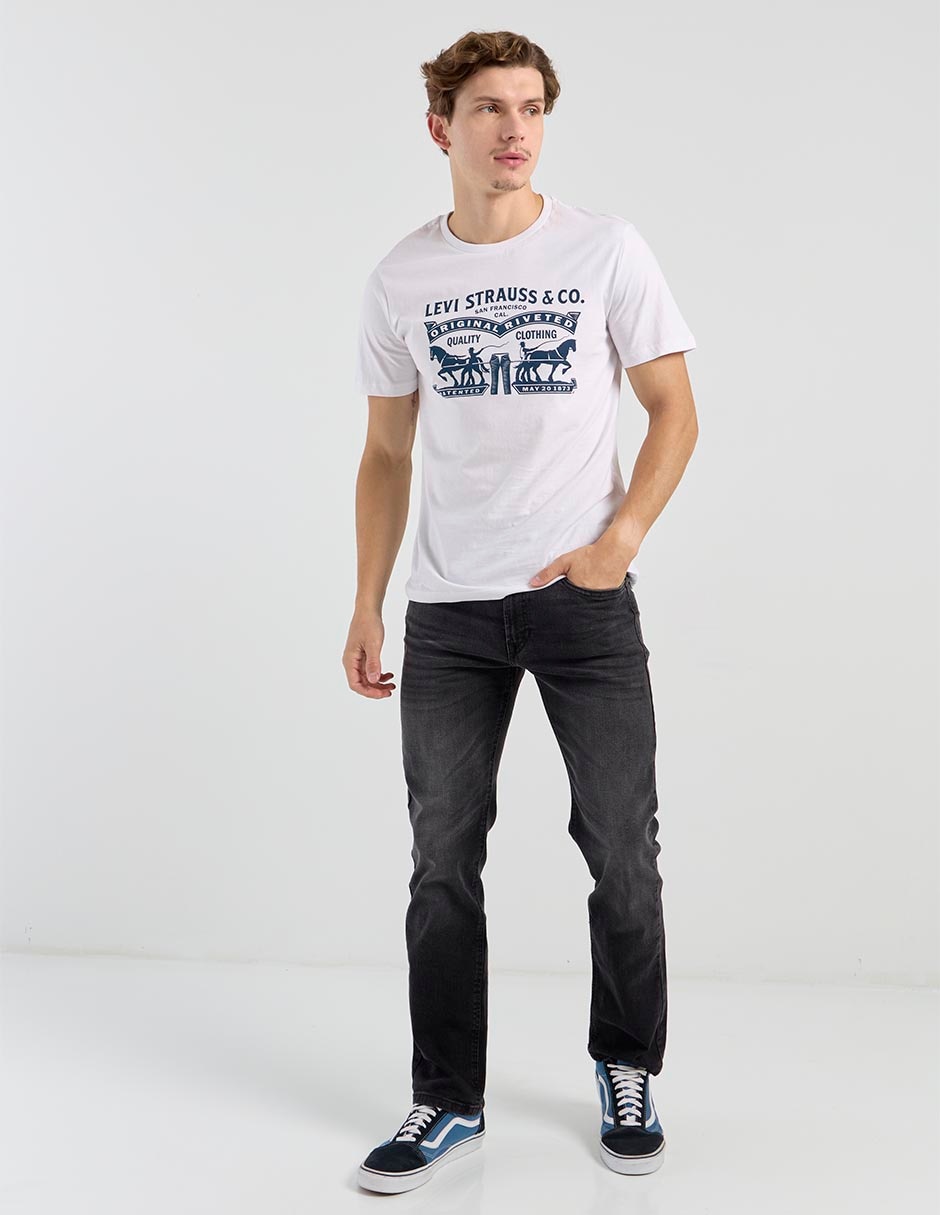 Jeans boot Silver Plate lavado stone wash para hombre