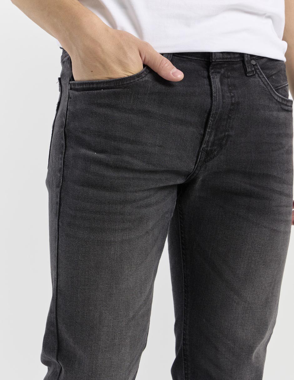 Jeans boot Silver Plate lavado stone wash para hombre