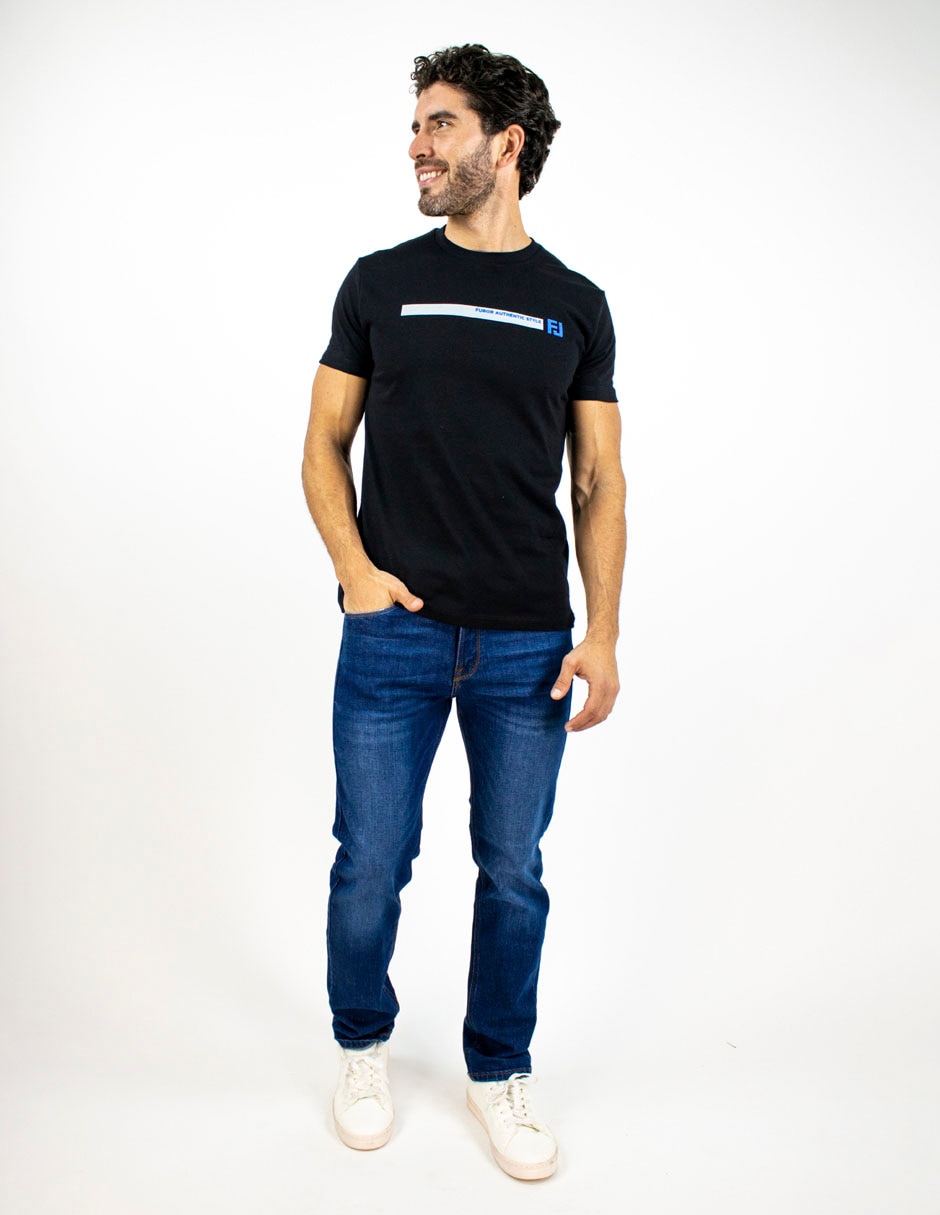 Playera Trendy cuello redondo para hombre 3
