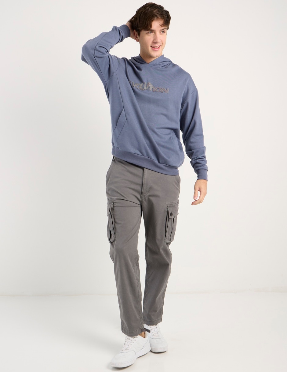 Pantalón cargo regular de algodón para hombre 20