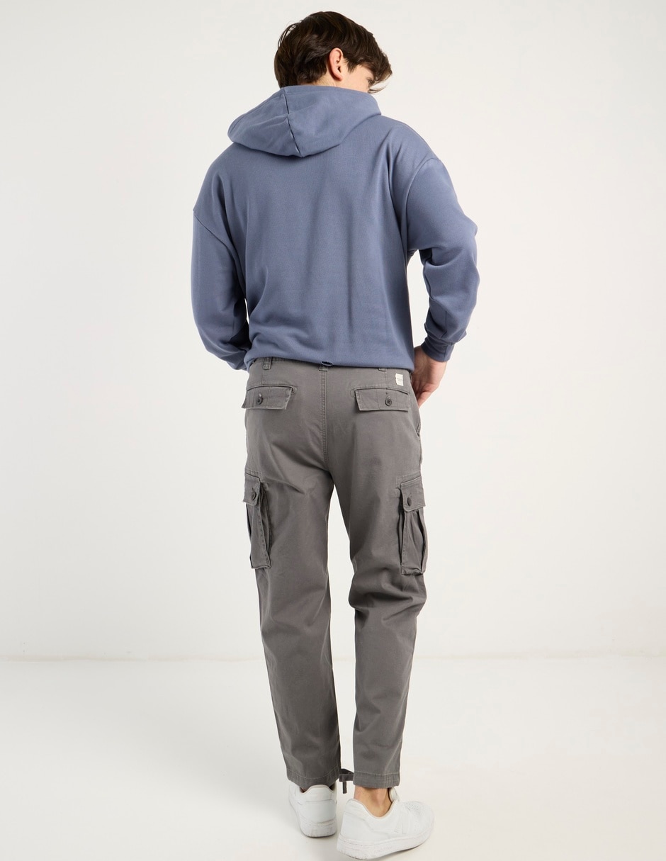 Pantalón cargo regular de algodón para hombre 3