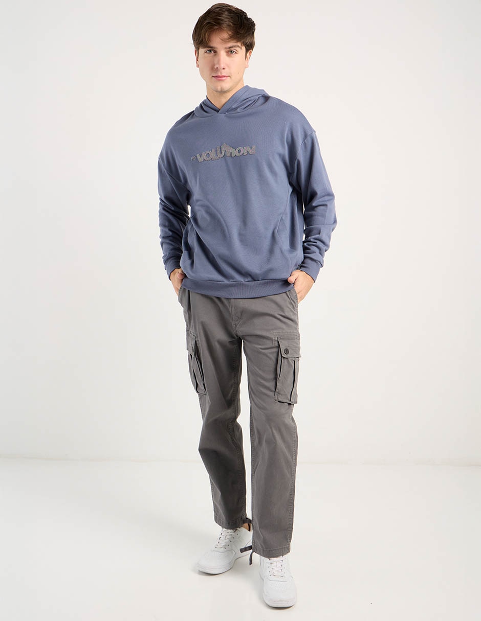 Pantalón cargo regular de algodón para hombre 26