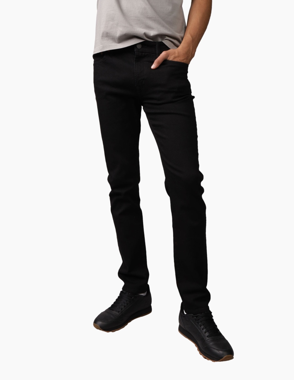 Jeans slim lavado obscuro para hombre Jeans slim lavado obscuro para hombre