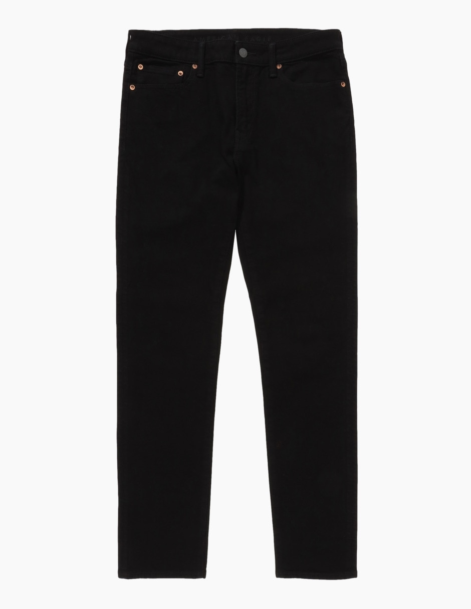 Jeans slim lavado obscuro para hombre