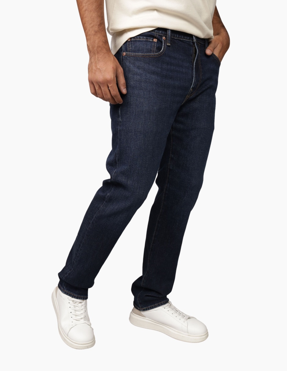 Jeans straight deslavado para hombre Jeans straight deslavado para hombre