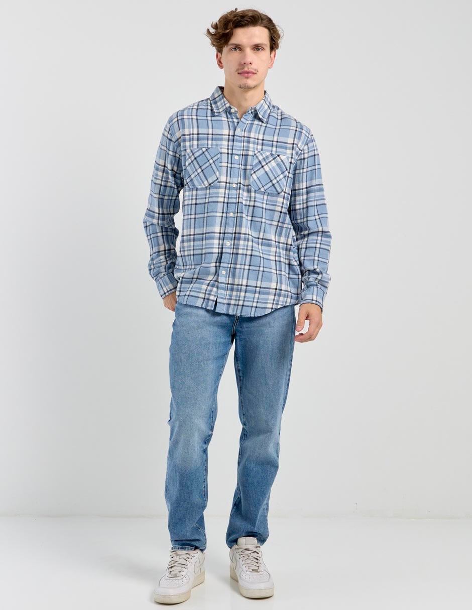 Jeans skinny deslavado para hombre