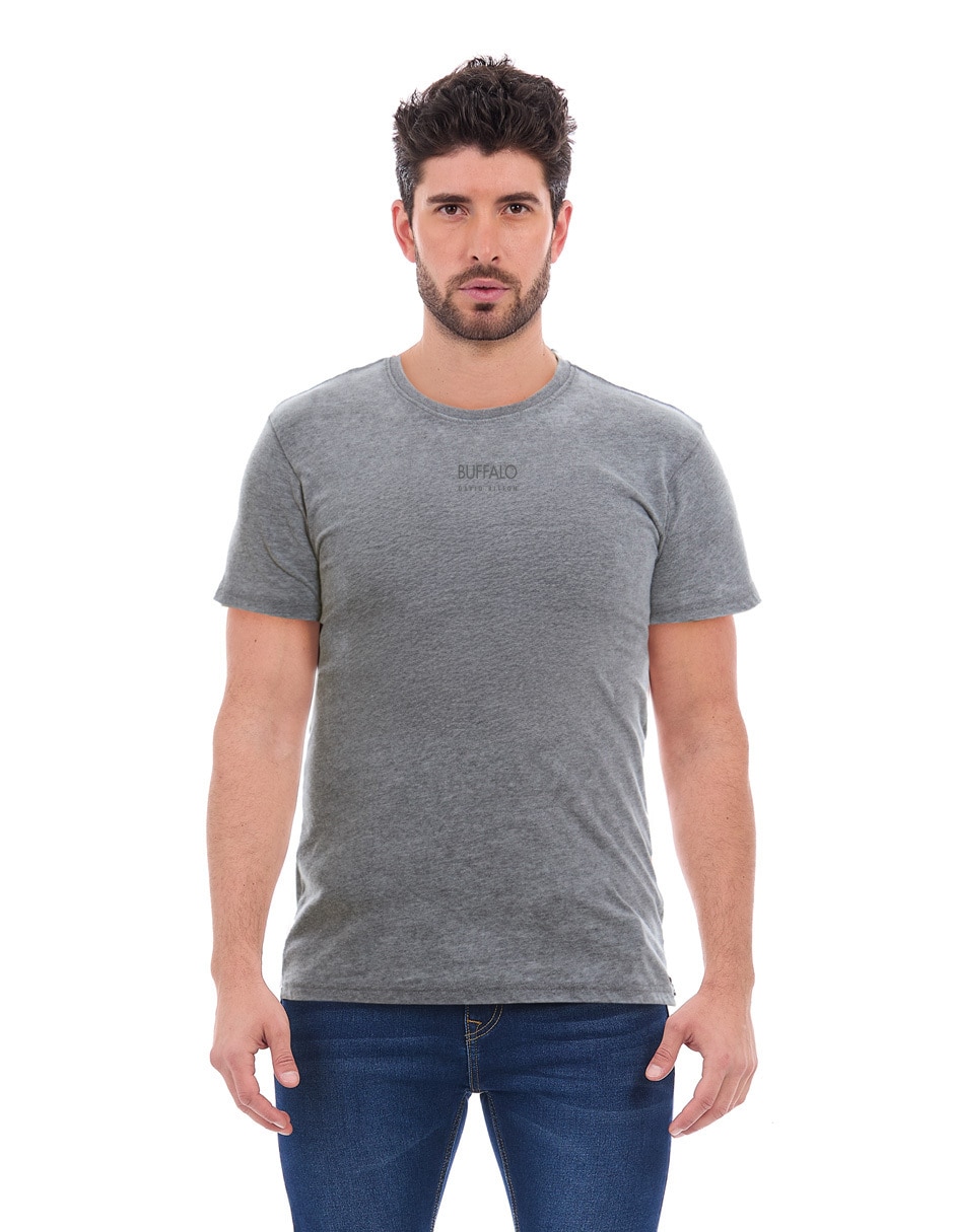 Playera cuello redondo para hombre