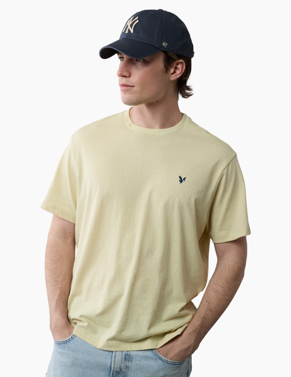 Playera cuello redondo para hombre