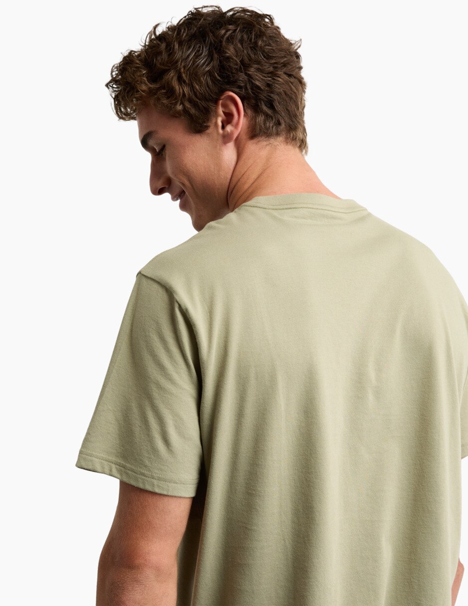 Playera cuello redondo para hombre