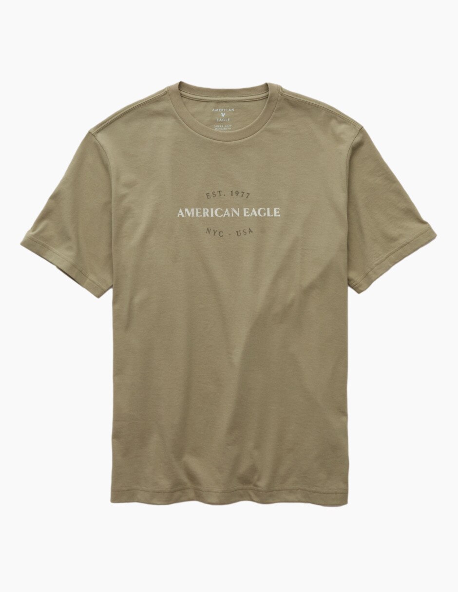 Playera cuello redondo para hombre