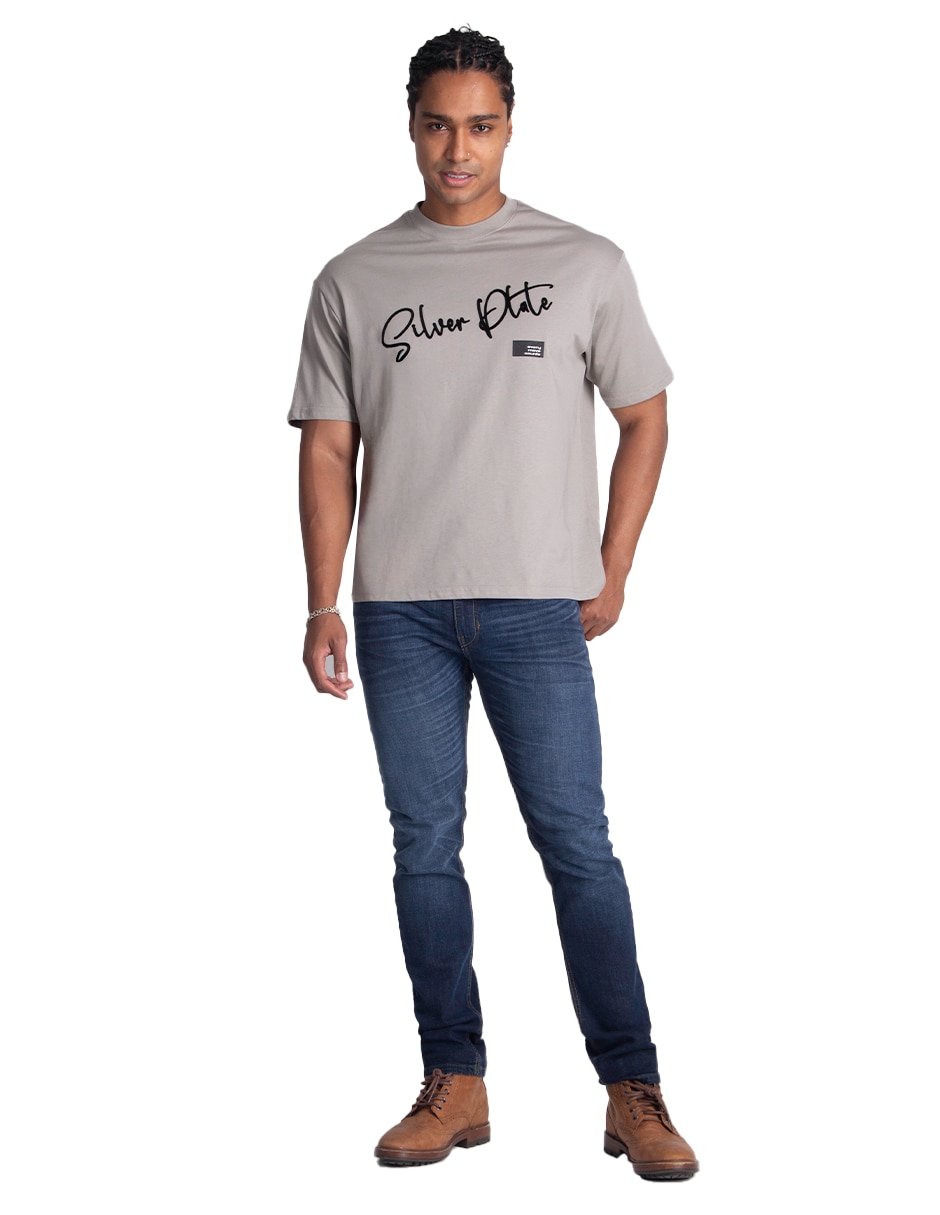 Playera cuello redondo para hombre 3